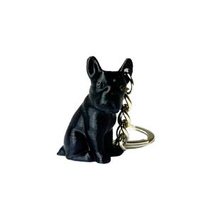 French Bulldog Siyah Anahtarlık ANT00045