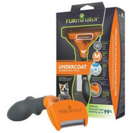 Furminator Kısa Tüylü Orta Irk Köpekler için Köpek Tarağı M adp-691012