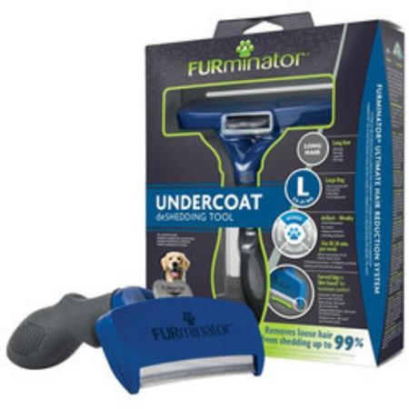 Furminator Uzun Tüylü Büyük Irk Köpekler için Köpek Tarağı L adp-691014