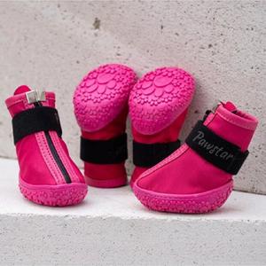 Fuşya Köpek Ayakkabısı PDS08 NO:1