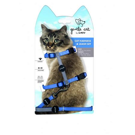 GENTLE CAT GÖĞÜS TASMASI ve GEZDİRME SET BLUE BRSP-20802199 