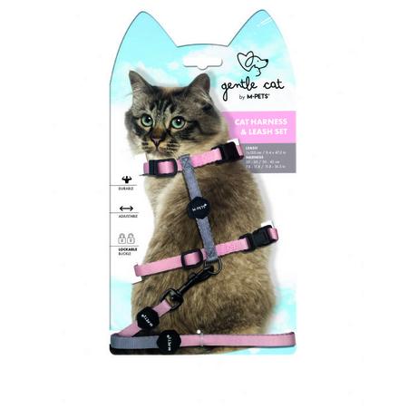 GENTLE CAT GÖĞÜS TASMASI ve GEZDİRME SET PİNK BRSP-20802299 