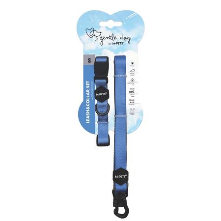 Gentle Dog Boyun Tasması ve Gezdirme Set (S) Mavi Renk Brsp-10853099