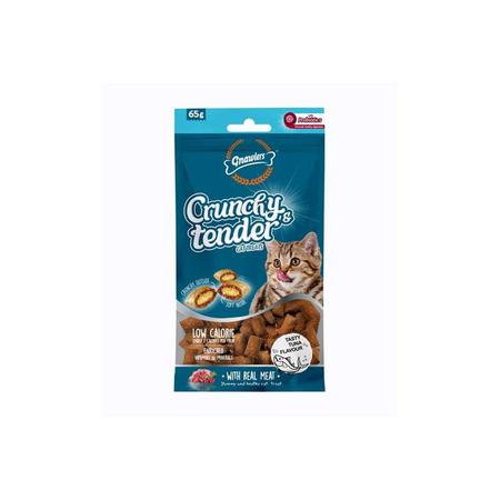 Crunchy Ton Balıklı Prebiotik Destekli Kedi Ödül Maması 65gr
