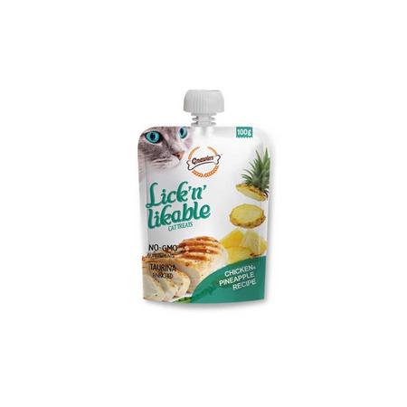 Tavuk ve Ananaslı Krema Kedi Ödül Maması 100gr