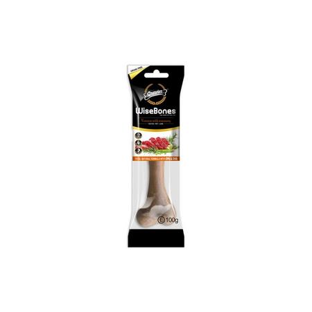 Gnawlers Wise Bone Geyik ve Biberiyeli Aromalı Köpek Ödül Kemiği 100gr [L]