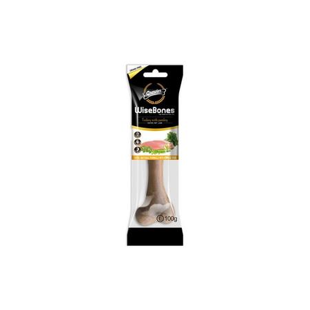 Gnawlers Wise Bone Hindi ve Maydonozlu Köpek Ödül Kemiği 100gr [L]