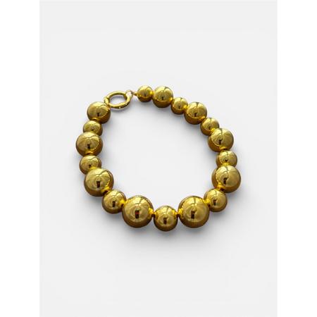 Gold Boncuk Kolye M Beden 45CM