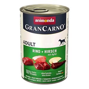 GranCarno Elmalı Ve Geyikli Yetişkin Köpek Konservesi 400gr 