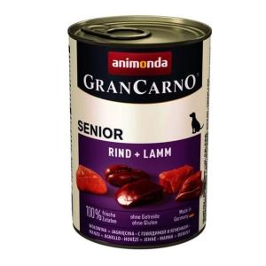 GranCarno Sığır Ve Kuzu Etli Yaşlı Köpek Konservesi 400gr 