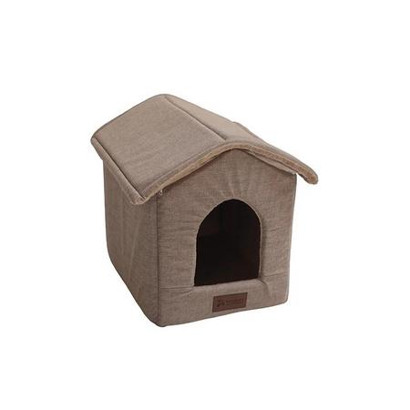 Grand Kedi Ve Köpek Yuvası Kumaş Bej 60x40x12