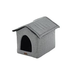 Grand Kedi Ve Köpek Yuvası Kumaş Gri 60x40x12