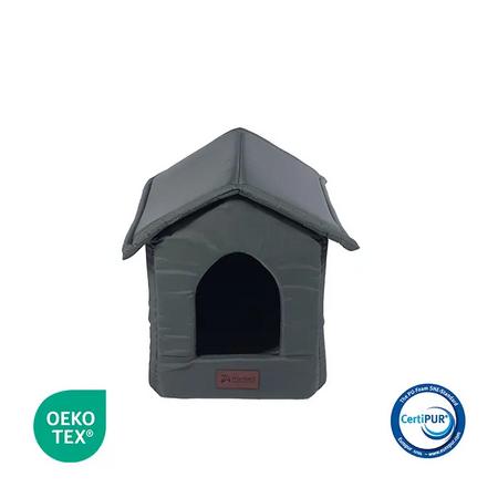 Grand Kedi Ve Köpek Yuvası Kumaş Yeşil 60x40x12