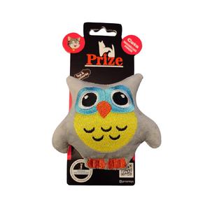 Gri Baykuş Model Catnip Kedi Oyuncağı Prize