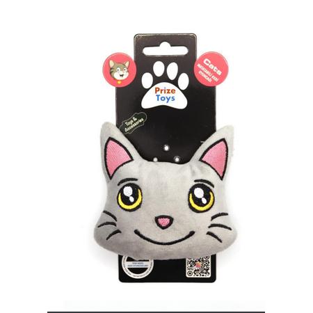 Gri Kedi Model Kedi Oyuncağı