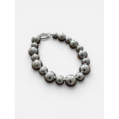 Gümüş Boncuk Kolye XS Beden 25cm