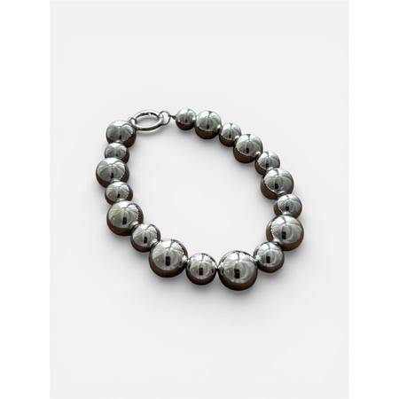 Gümüş Boncuk Kolye XS Beden 25cm