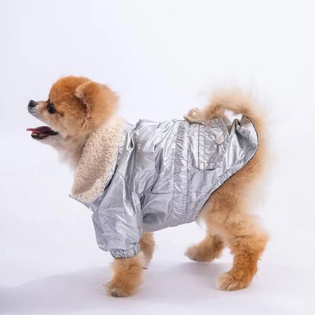 Gümüş Brillante Yağmurluk 2XL KPAW-23234