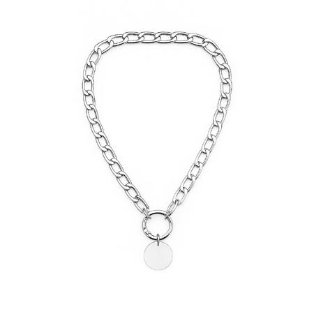 Gümüş Zincir Kedi Ve Köpek S Beden 25cm 