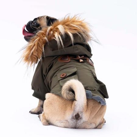 Haki Charles Yağmurluk L KPAW-24516