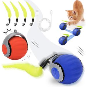 Hareketli Kuyruklu Top Kedi Oyuncağı MAD-400
