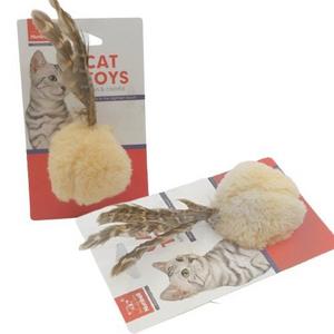 HAS- 520-6020  Nunbell Kedi Oyuncagı Tüylü Top