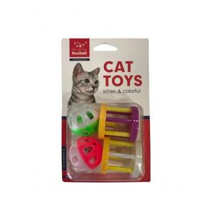 HAS- 520-6071 Nunbell Kedi Oyuncagı 4 Parça