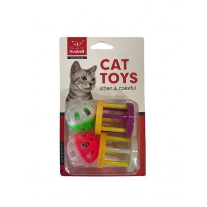 HAS- 520-6071 Nunbell Kedi Oyuncagı 4 Parça
