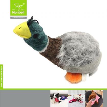 Nunnbell peluş ördek köpek oyuncağı has-3128