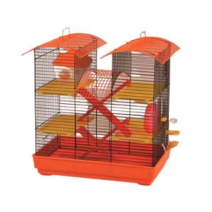 has-515-M025 Hamster Kafesi Oval Çatılı 45.5×28.5×46