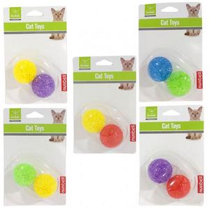 HAS-520-6006 Nunbell İkili Kedi Oyuncak Top