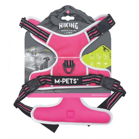 Hıkıng Reflektörlü Soft Sırt Tasması Pembe Renk  (L) 10854199