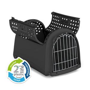 Imac Lınus Cabrıo 2nd Lıfe Üstü Açılır Evcil Hayvan Taşıma Çantası Siyah 52,5x32x34,5cm