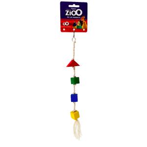 zioo ipli renkli ahşap kuş oyuncak 1935