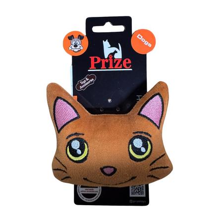 Kahverengi Kedi Model Köpek Oyuncağı