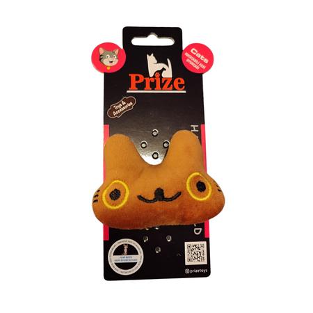 Kahverengi Kitten Kedi Figürlü Catnip Kedi Oyuncağı