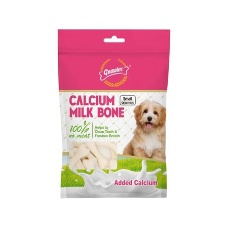 Kalsiyumlu Sütlü Köpek Ödül Kemiği 5cm [90'Lı] [S]