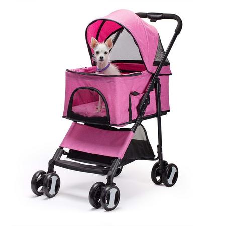 Kedi & Köpek Taşıma Arabası ASP-DTC802-PINK