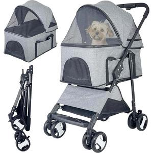 Kedi & Köpek Taşıma Arabası ASP-DTC802-GRAY