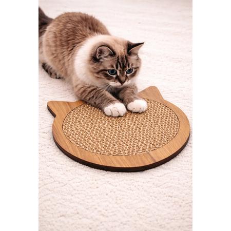 Kedi Desen Tırmalama Matı 