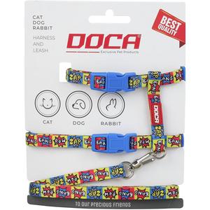 Kedi Göğüs Tasması Action Desenli