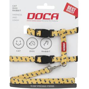 Kedi Göğüs Tasması Arı Desenli