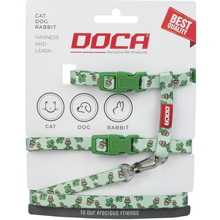 Kedi Göğüs Tasması Cactus Desenli 