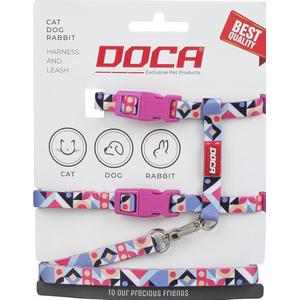 Kedi Göğüs Tasması Geometry Desenli