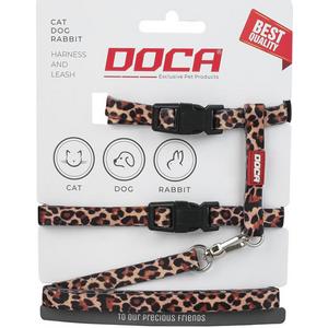 Kedi Göğüs Tasması Leopar Desenli