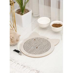 kedi kafa kedi tırmalama matı gri petbucks