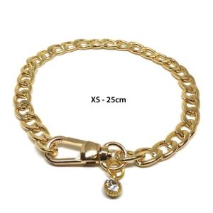 kedi&köpek sarı zincir kolye ince xs 25cm