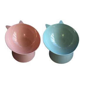 Kedi Kulaklı Ayaklı Mama Kabı  12x14cm