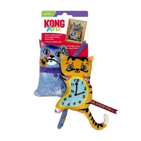Kedi Peluş Artz Dali / van Gogh 2li