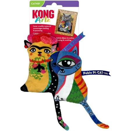 Kedi Peluş Artz Kahlo / Picasso 2li